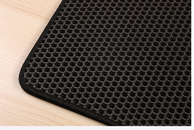 PawClean Cat Litter Mat – Double Layer, Easy Clean Design