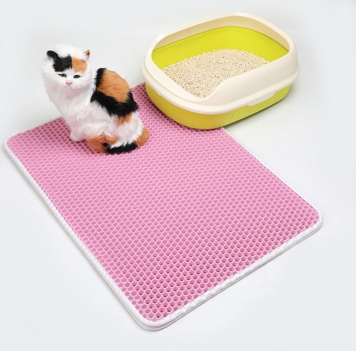 PawClean Cat Litter Mat – Double Layer, Easy Clean Design
