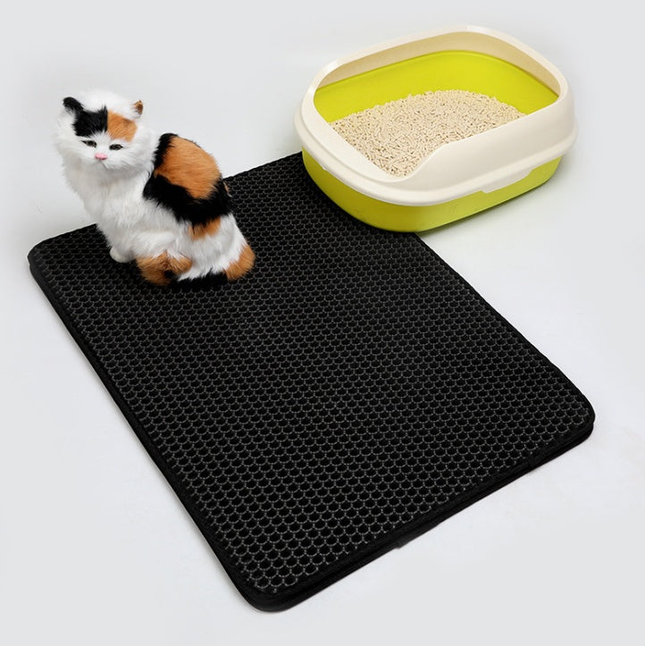 PawClean Cat Litter Mat – Double Layer, Easy Clean Design