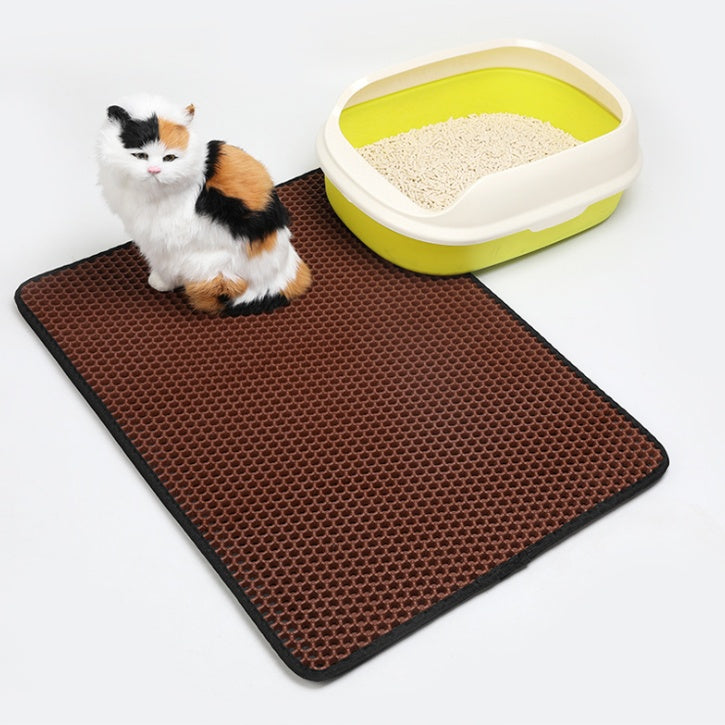 PawClean Cat Litter Mat – Double Layer, Easy Clean Design