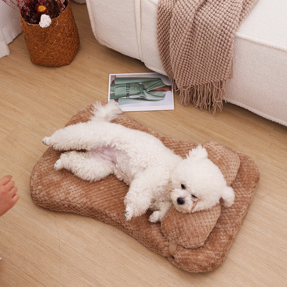 Fluffy Haven Pet Bed – Soft, Warm & Easy to Clean