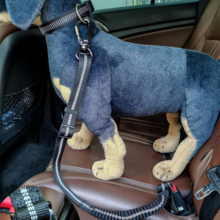 TravelSafe Dog Seat Belt – Reflective, Adjustable & Reliable
