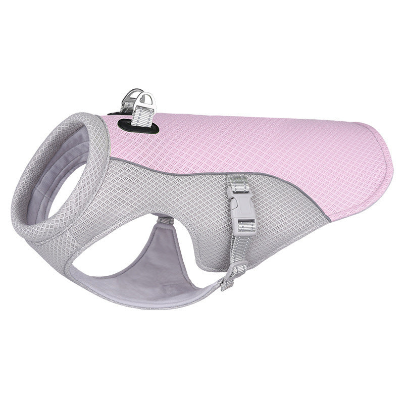 SummerCool Pet Vest – Stay Comfy, Active, and Chill