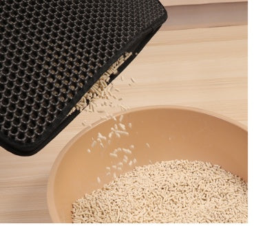 PawClean Cat Litter Mat – Double Layer, Easy Clean Design
