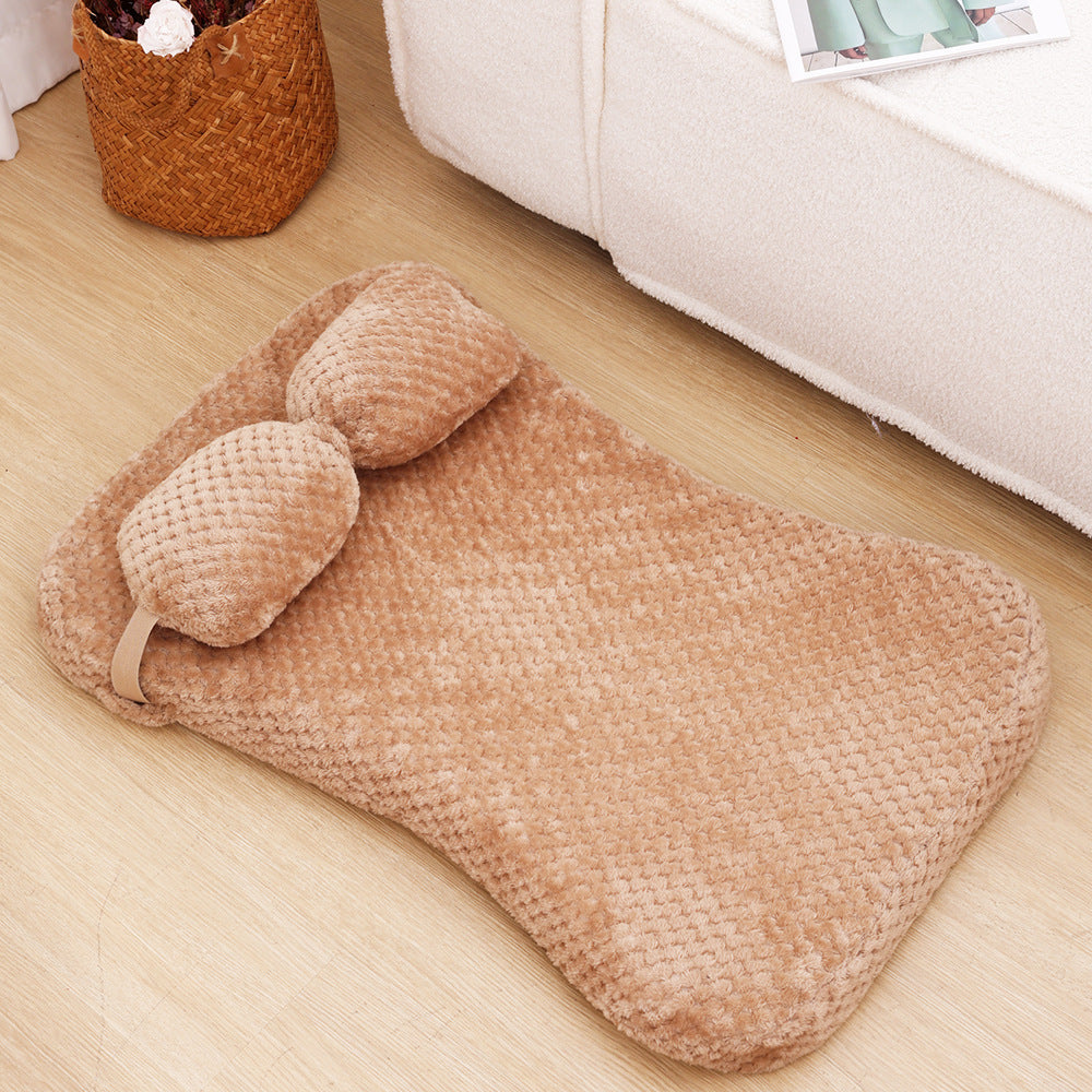 Fluffy Haven Pet Bed – Soft, Warm & Easy to Clean