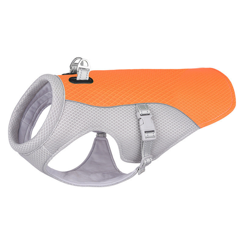 SummerCool Pet Vest – Stay Comfy, Active, and Chill