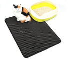 PawClean Cat Litter Mat – Double Layer, Easy Clean Design
