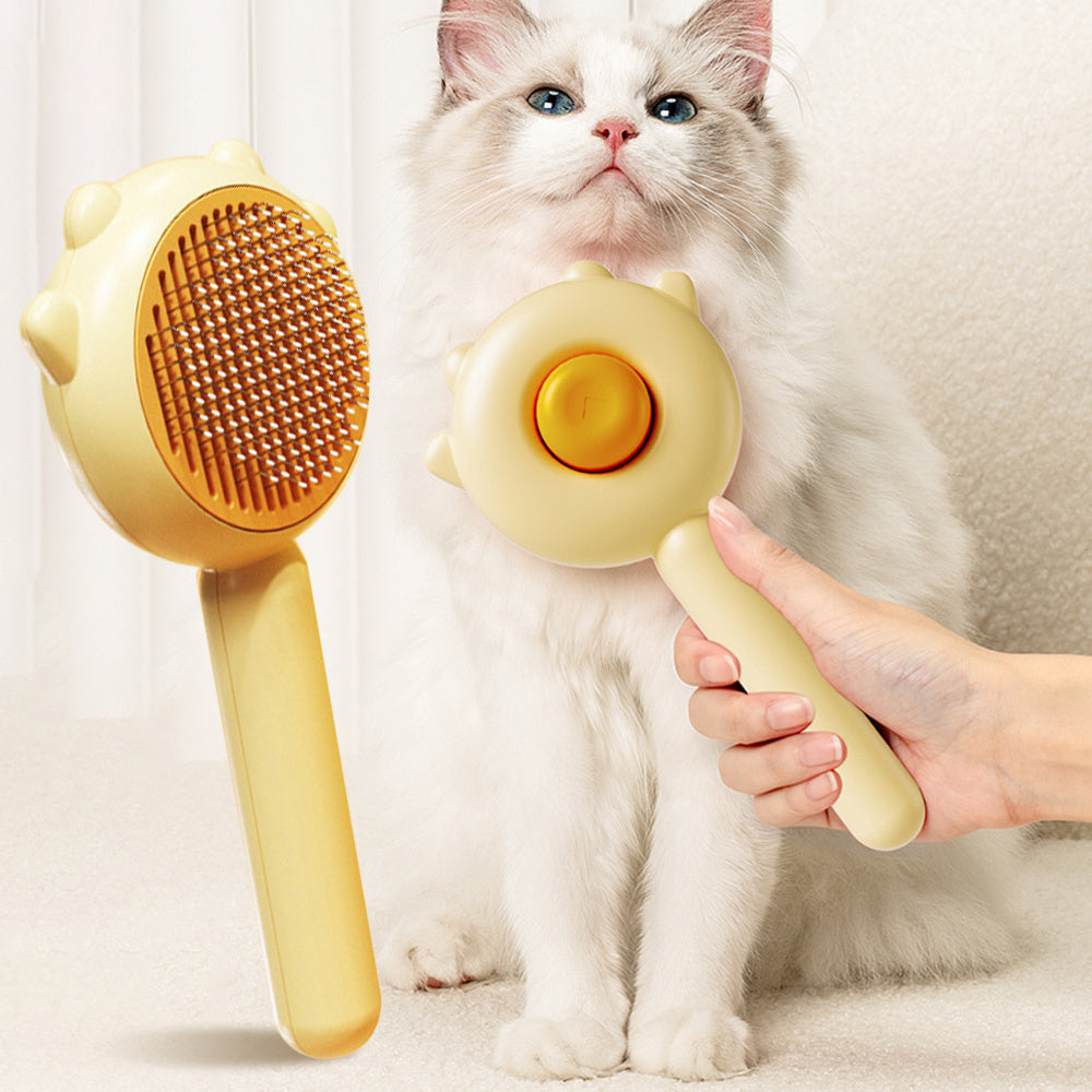 Pet Massage & De-Shedding Comb