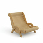 Natural Wood Sisal Cat Hammock & Scratching Board – Ergonomic Indoor Cat Lounger