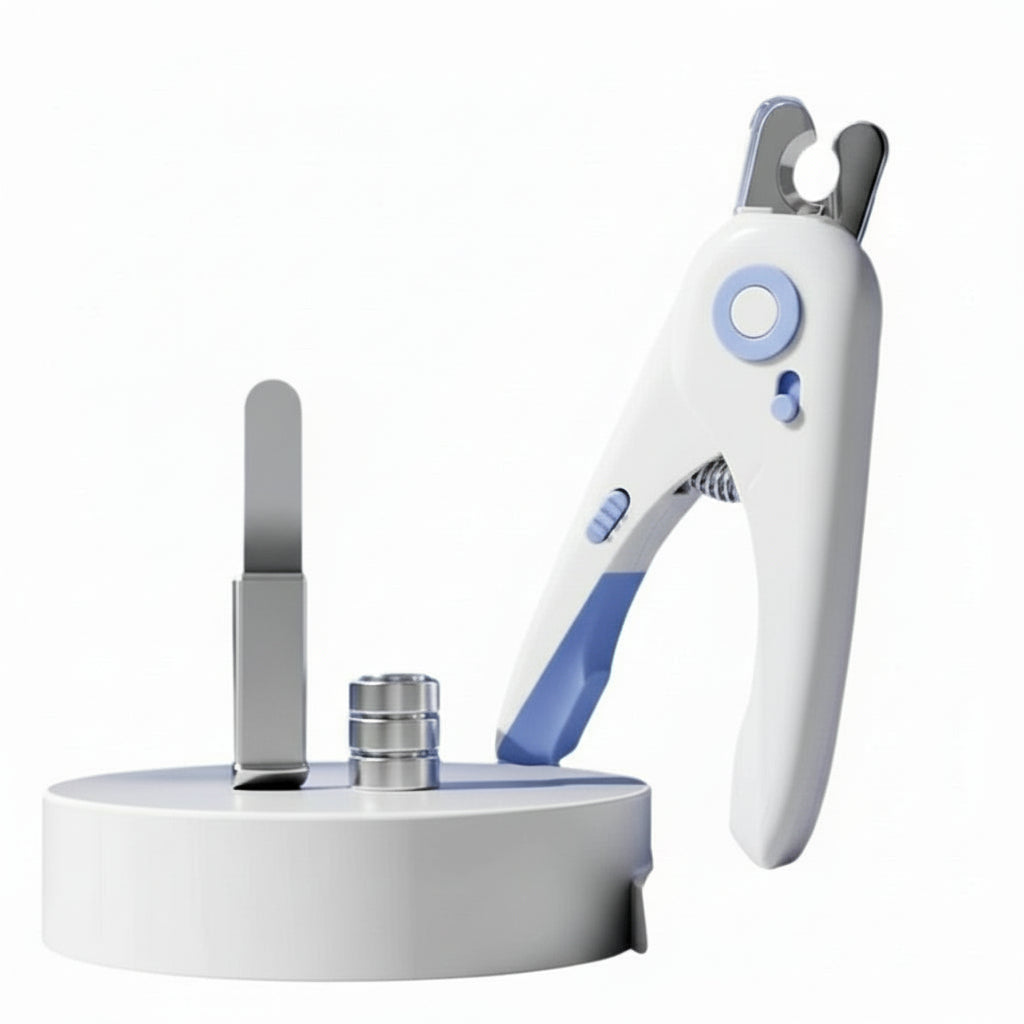 Pet Nail Clippers & Paw Lamp Tool