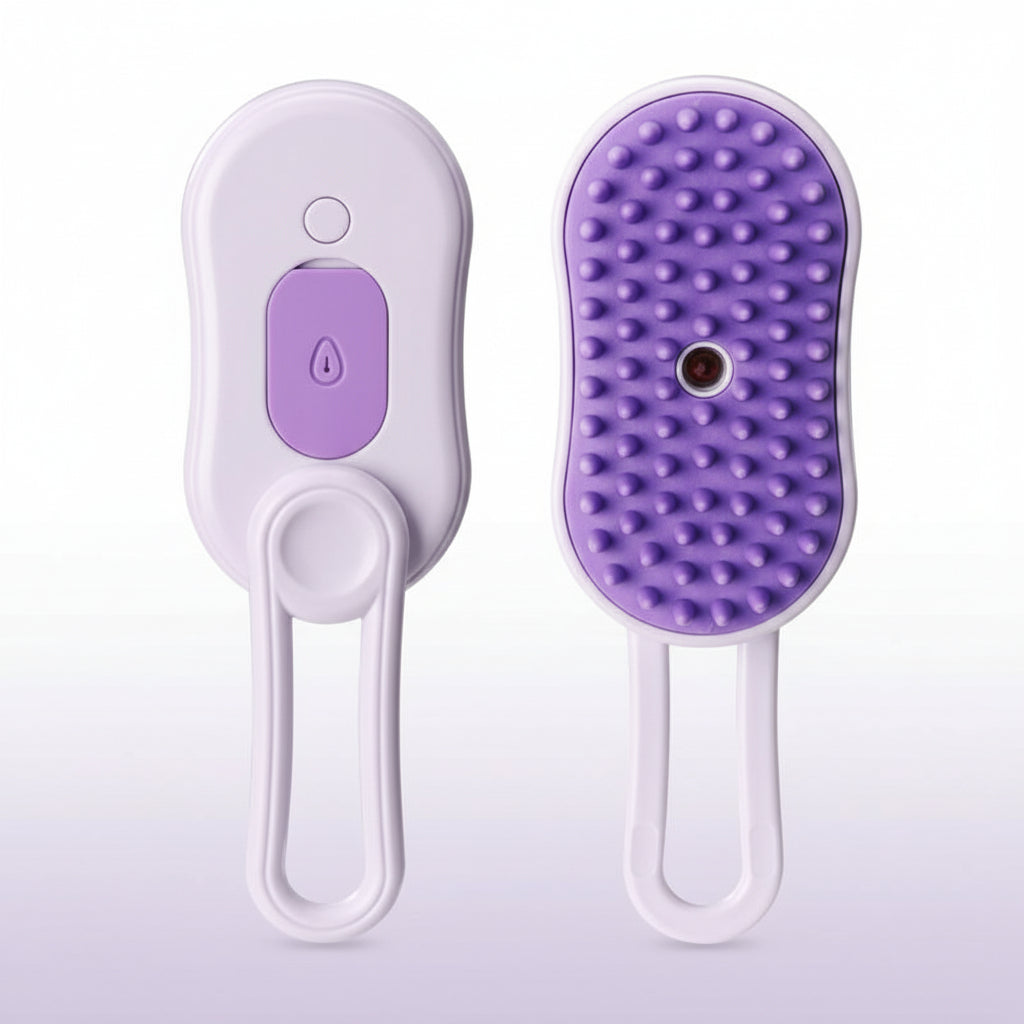 Pet Steam Brush – Fur Removal Solution