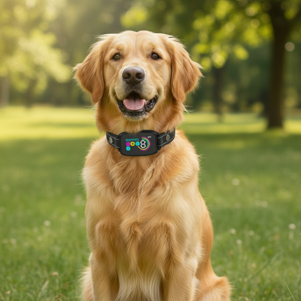 Smart Bark Stop Collar – Rechargeable, Waterproof, Easy Control