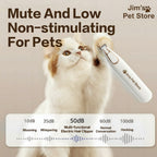 Pet Paw Hair Trimmer 2026 – Cordless, Quiet, Professional Grooming Kit